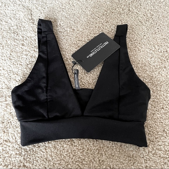 PrettyLittleThing Other - Pretty Little Thing Black Bikini Top